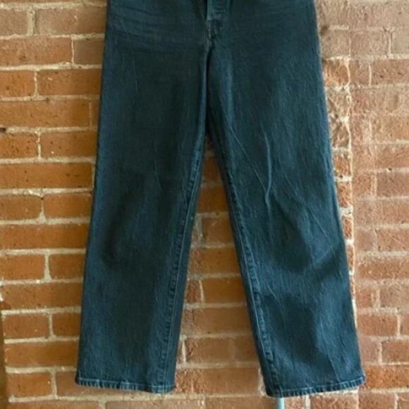 LEVIS Ribcage Straight Ankle 28x27 in Soda Spring - Picture 4 of 12